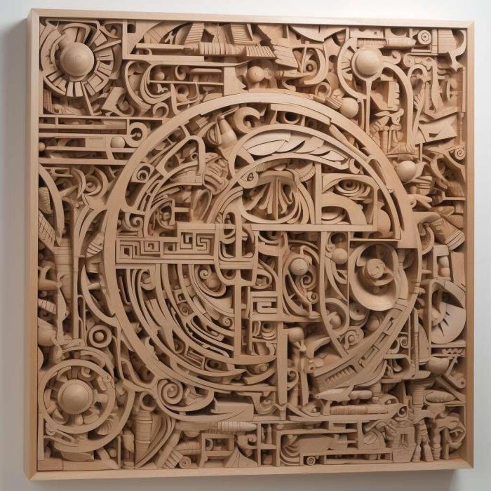 نموذج ثلاثي الأبعاد لآلة CNC 3D Art 